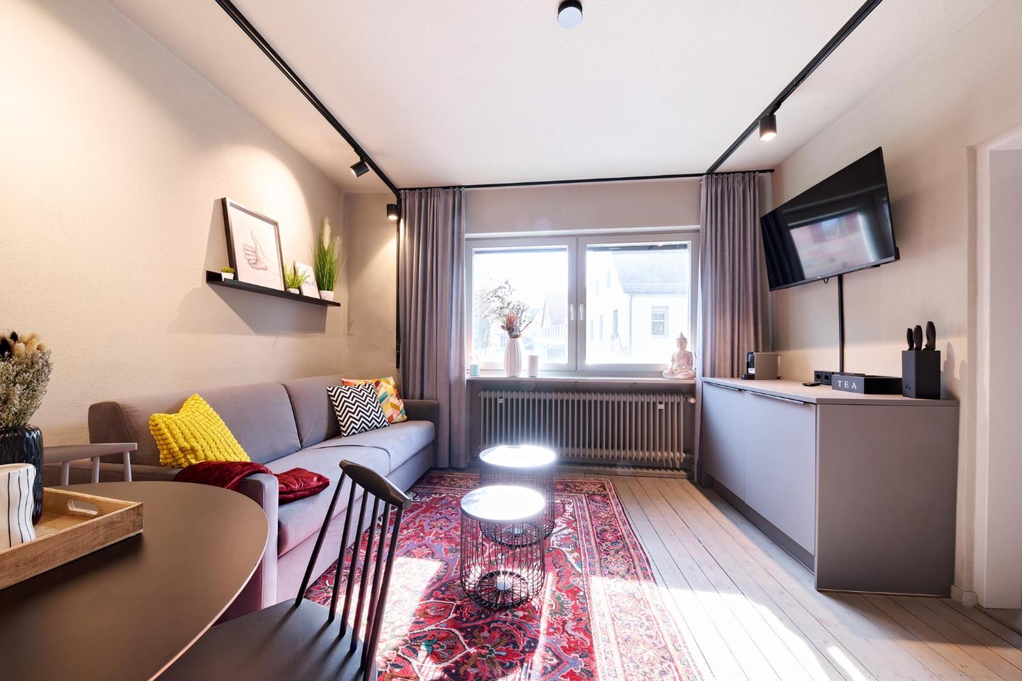 Apartament Xzllenz Kueche Bad S-Bahn Parken Smart-Tv Wellbeing Neunkirchen am Sand Zewnętrze zdjęcie