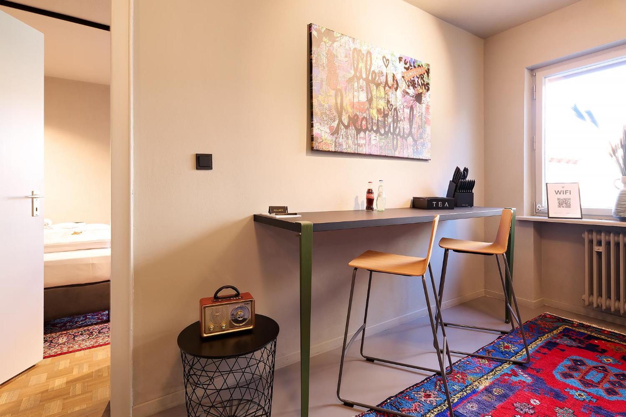 Apartament Xzllenz Kueche Bad S-Bahn Parken Smart-Tv Wellbeing Neunkirchen am Sand Pokój zdjęcie
