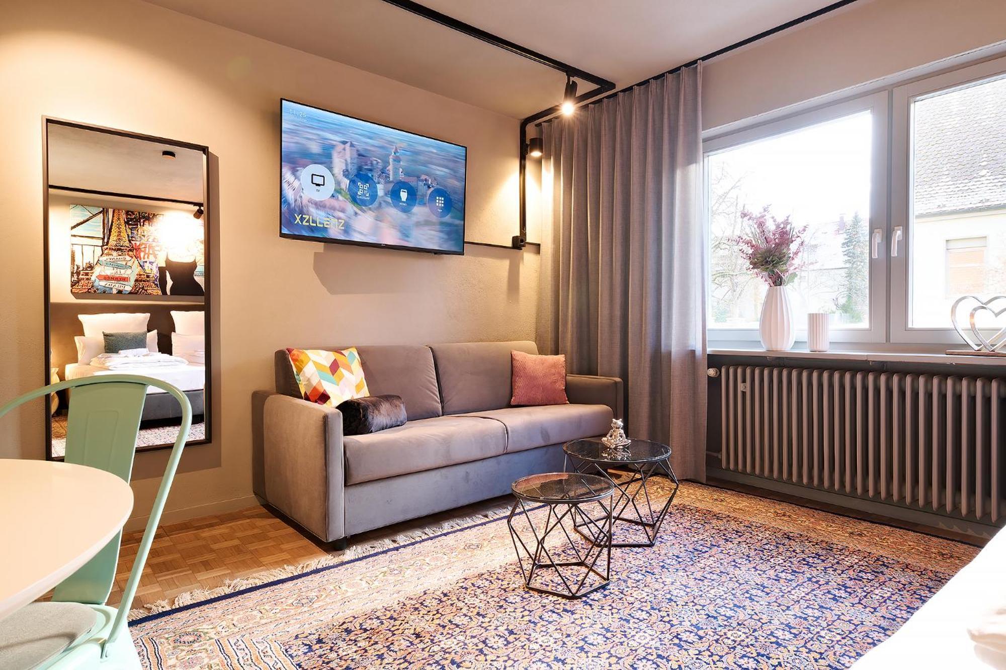 Apartament Xzllenz Kueche Bad S-Bahn Parken Smart-Tv Wellbeing Neunkirchen am Sand Zewnętrze zdjęcie